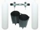 BTS 7 Litre 300 Bar DIN Steel Cylinder Twin Set with Boot & None Isolating Manifold S16116655