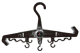 Black Equipment Hanger  - HS CODE - 	3924900090 - C.O.O. TW
