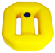 2 Kg Yellow Vinyl Coated Lead Block - HS CODE - 	83099090	  C.O.O. - 	NL
