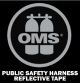 OMS Public Safety Harness Complete Reflection Tape Loop A11918084