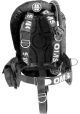 OMS All Black 32Lb-14.5Kg Stainless Steel Comfort Harness III Performance Mono Signature Single Tank BC System S11618050