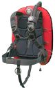 OMS Indian Red/Black 27Lb-12.5Kg IQ Lite Harness Performance Mono Wing BC System Size ML  S11518111