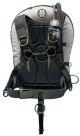 OMS Grey/Black 27Lb-12.5Kg IQ Lite Harness Performance Mono Wing BC System Size XL S11518120