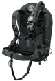 OMS All Black 32Lb-14.5Kg IQ Lite Harness Performance Mono Wing BC System Size S S11518032