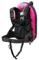 OMS  Pink/Black 32Lb-14.5Kg IQ Lite Harness Performance Mono Wing BC System Size S S11518102
