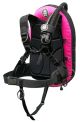 OMS  Pink/Black 32Lb-14.5Kg IQ Lite Harness Performance Mono Wing BC System Size S S11518102