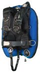 OMS Ocean Blue/Black 32Lb-14.5Kg IQ Lite Harness Performance Mono Wing BC System Size XS S11518027