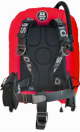 OMS 32Lb-14.5Kg Indian Red/Black Stainless Steel SmartStream Signature Harness Performance Mono Wing S11518092