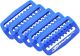 Pack of 5 Blue Weight Retainers - HS CODE - 	7220120000	  C.O.O. - 	TW