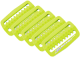 Pack of 5 Yellow Weight Retainers - HS CODE - 	7220120000	  C.O.O. - 	TW